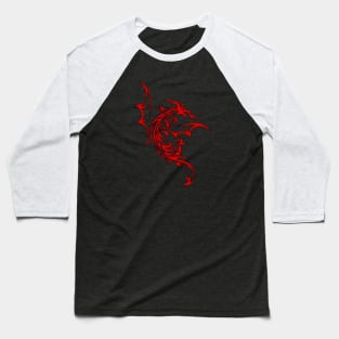 Red Dragon Baseball T-Shirt